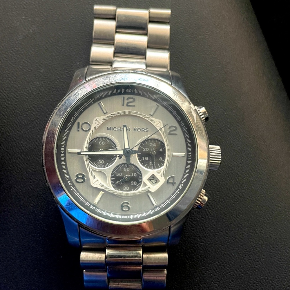 Silver Michael Kors watch